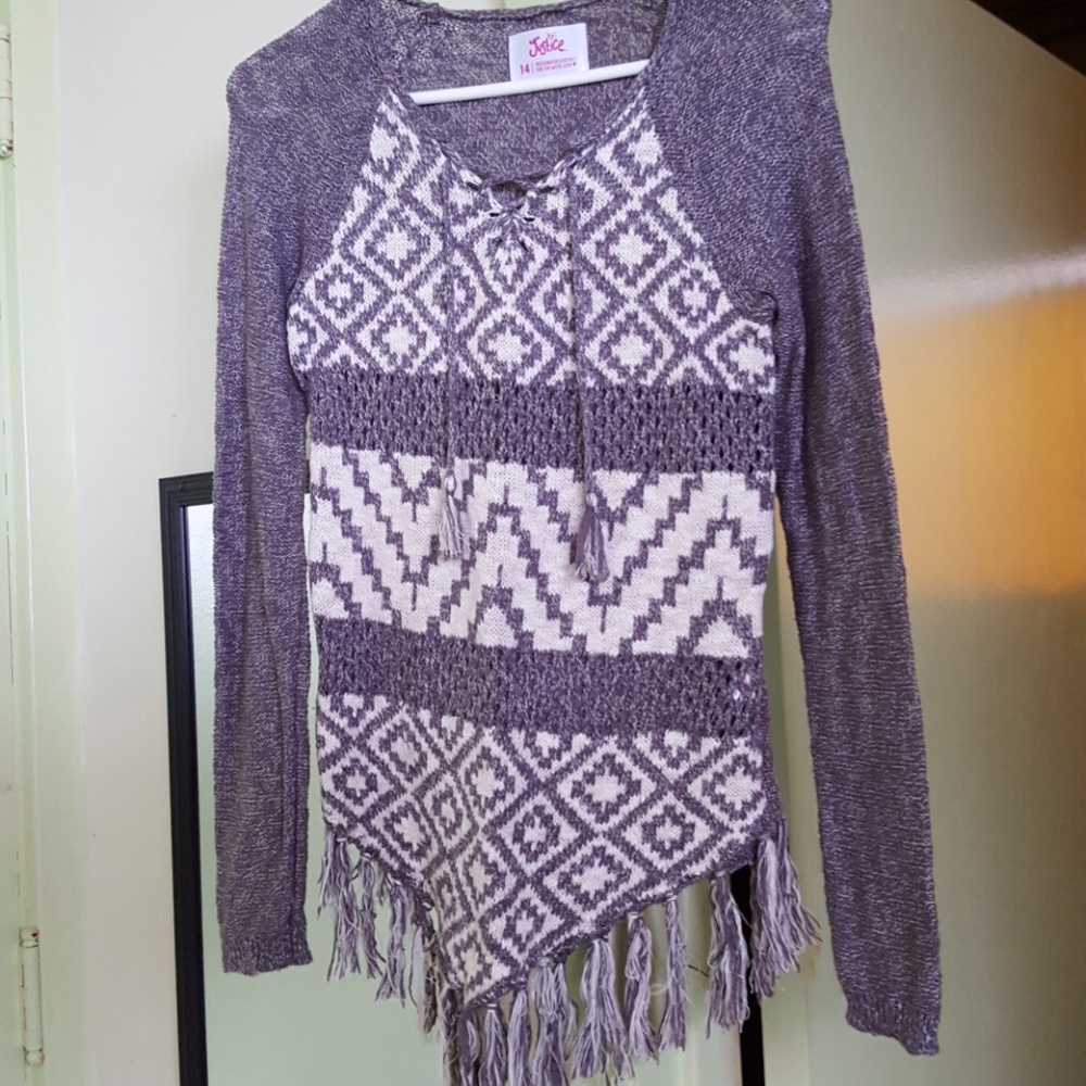 Justice sweater